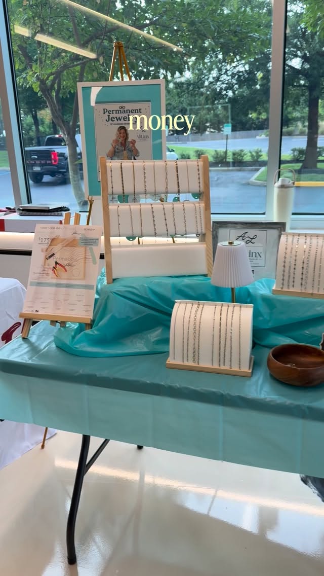 So basically buying happiness 😂 let’s talk today, how many do you have? 0,1,3,5,7? Share with me. 
.
#fundraiser #njvendor #permanentjewelry @jbloomdesigns
