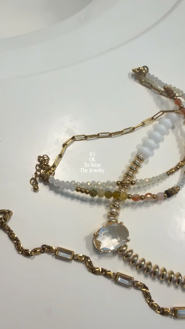 So often I hear that people love fashion jewelry, but they just don’t wear it anymore. Is this you?
.
It’s when I get into these conversations and I get to connect with these other women who started to put what they love on the back burner that ignites a fire in me.

I’m here to remind you and let you know it’s OK to wear the jewelry. 
Wear it’s to school drop off 
Wear it on a Zoom call 
Wear it at the sporting event
Wear it on a Tuesday. 
.
It doesn’t matter. It makes you feel good. It makes you smile and you don’t need a reason to have a little more style during your daily routines. 
.
Comment WEAR to check out these beautiful pieces!
.
#style #jewelryoverforty #fun #wearthejewelry
